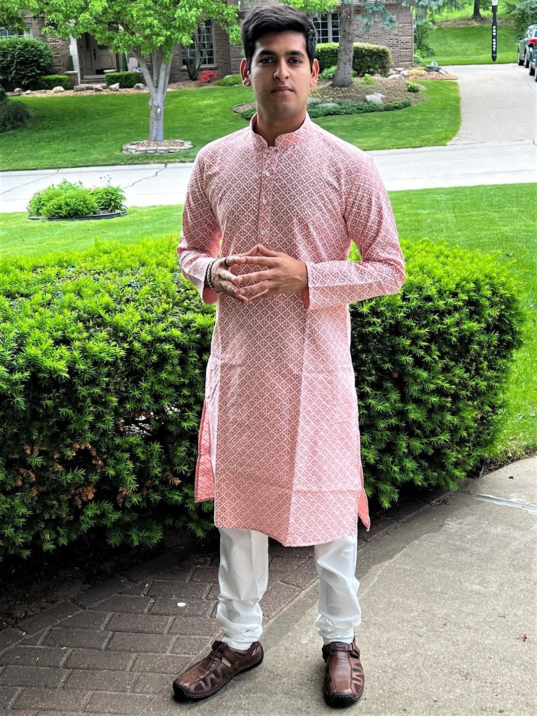 Indian Menswear, Kurta Pajama Set, Groom Clothing, Sherwani, Wedding — free download