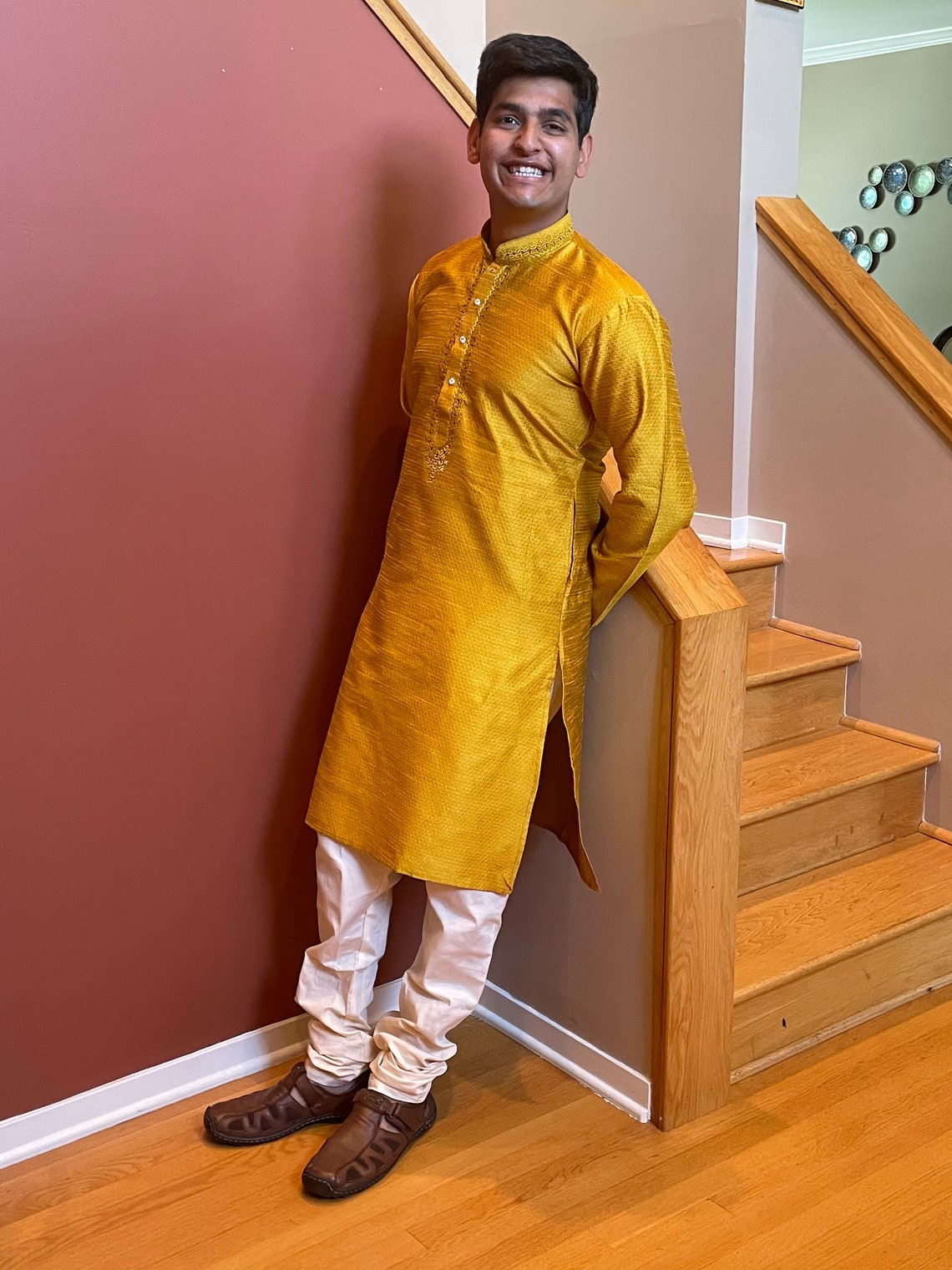 silk kurta pajama set