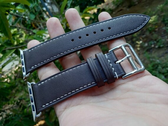 barenia leather watch strap