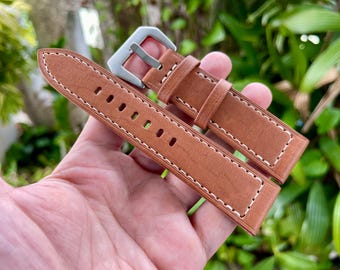 Horween leren horlogeband 22 mm 24 mm 26 mm 27 mm en andere