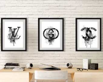 Fashion Wall Art Etsy Fashion Wall Art Etsy