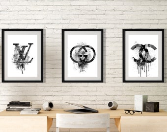 Fashion Wall Art Etsy