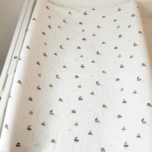 Personalized changing mat cover