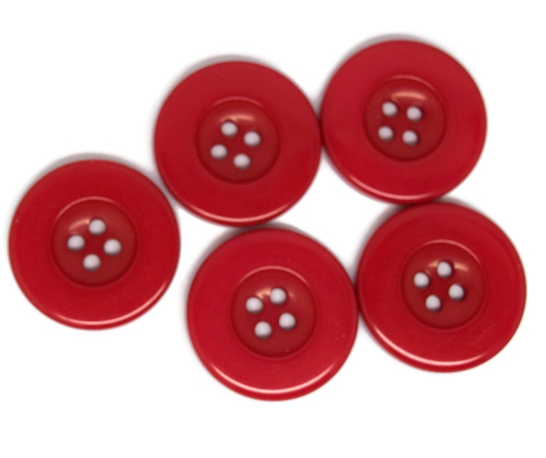 25 Resin Sewing Craft Buttons 23mm Lovely Colours to Choose From Free UK Postage
