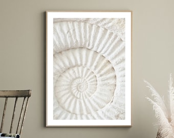 Poster shell / picture living room / poster boho / moving gift / housewarming / either DIN A4 or DIN A3, without picture frame
