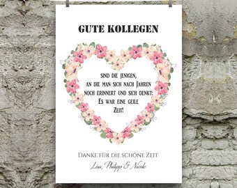 Geschenk Kollegin Etsy