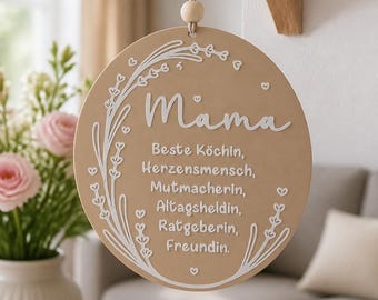 Geschenk Muttertag | Danke Mama | Geburtstag Mama | Sonnenfänger | Glücksbringer
