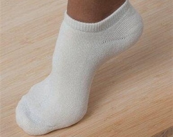 No Look Anklet Bamboo Viscose Socks Natural Color