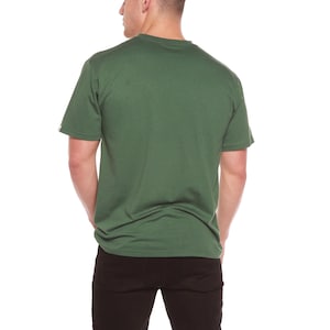 Bamboo Viscose T-Shirt: Silky Soft, Breathable, Organic Cotton Blend image 3
