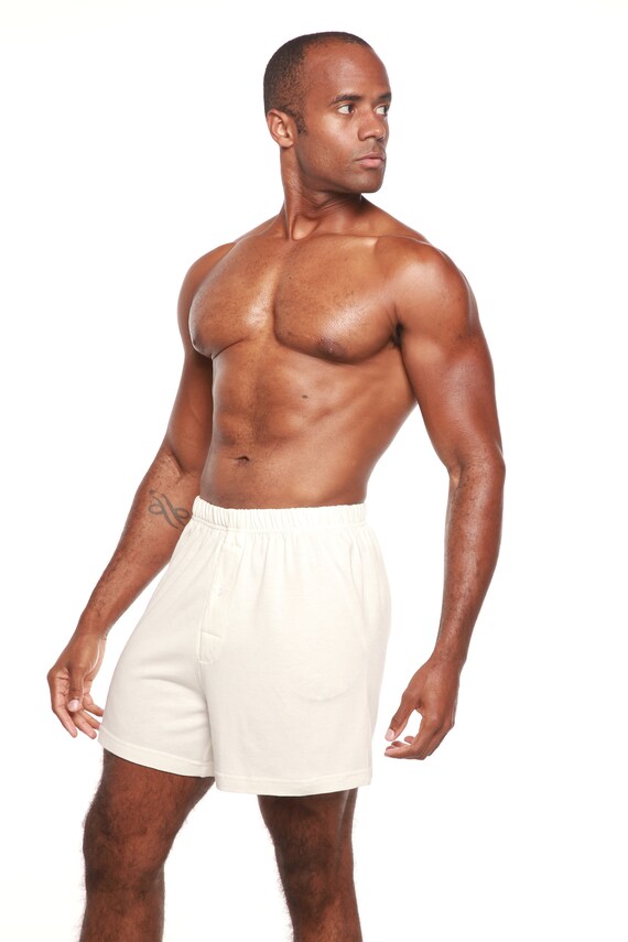 Men's Bamboo Viscose Organic Cotton Boxers Single Pack Bamboo