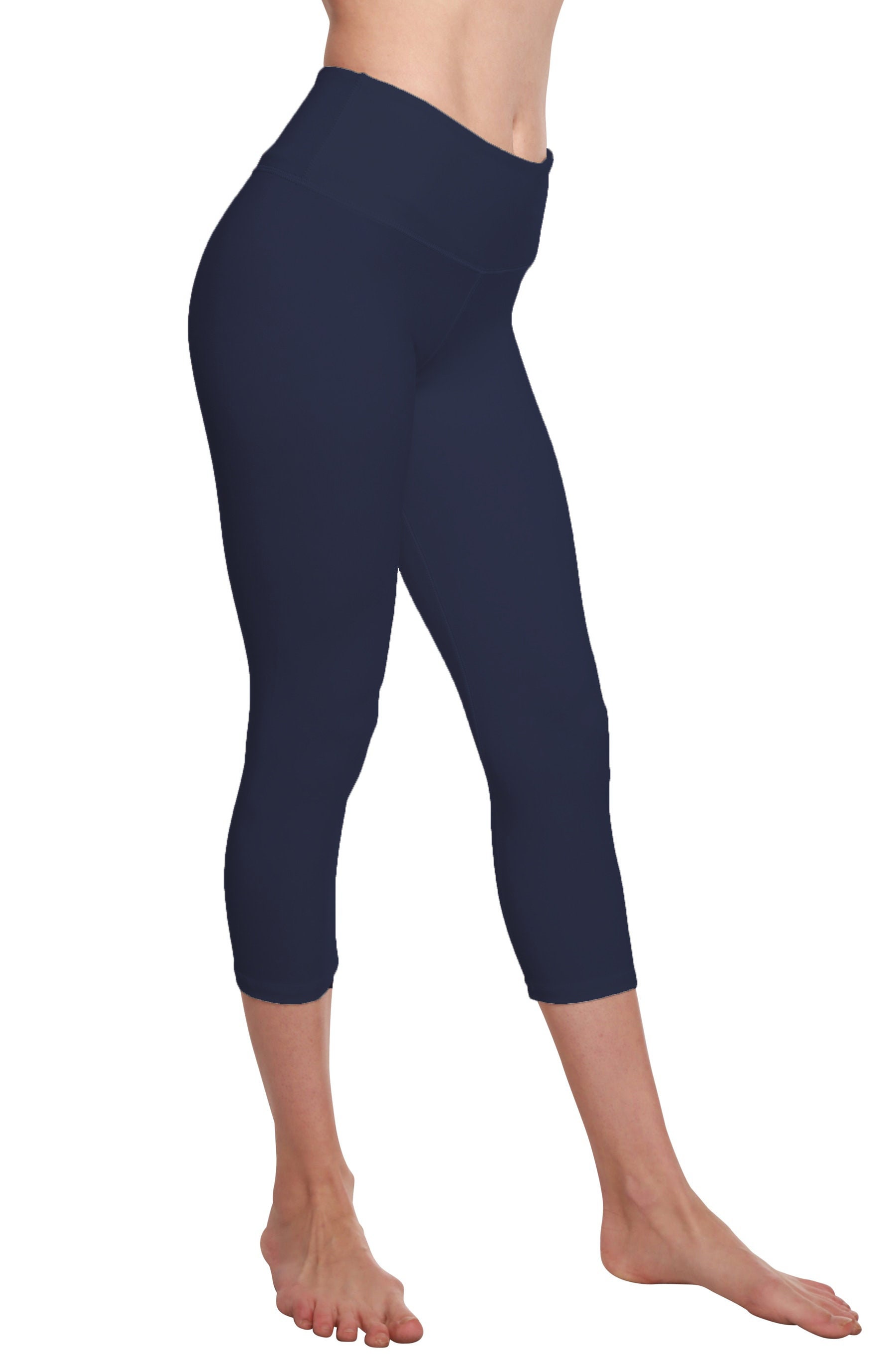 Damen Bambus Viskose / Baumwolle Capri Style Leggings - Etsy.de