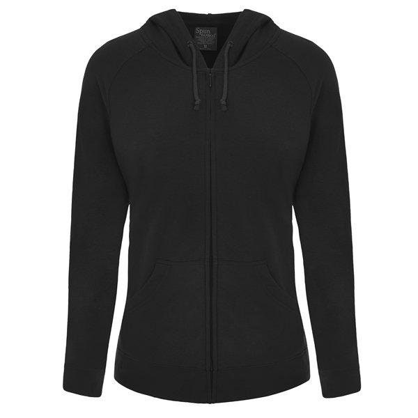 Women's Bamboo French Terry Zip Hooded Sweatshirt - Etsy