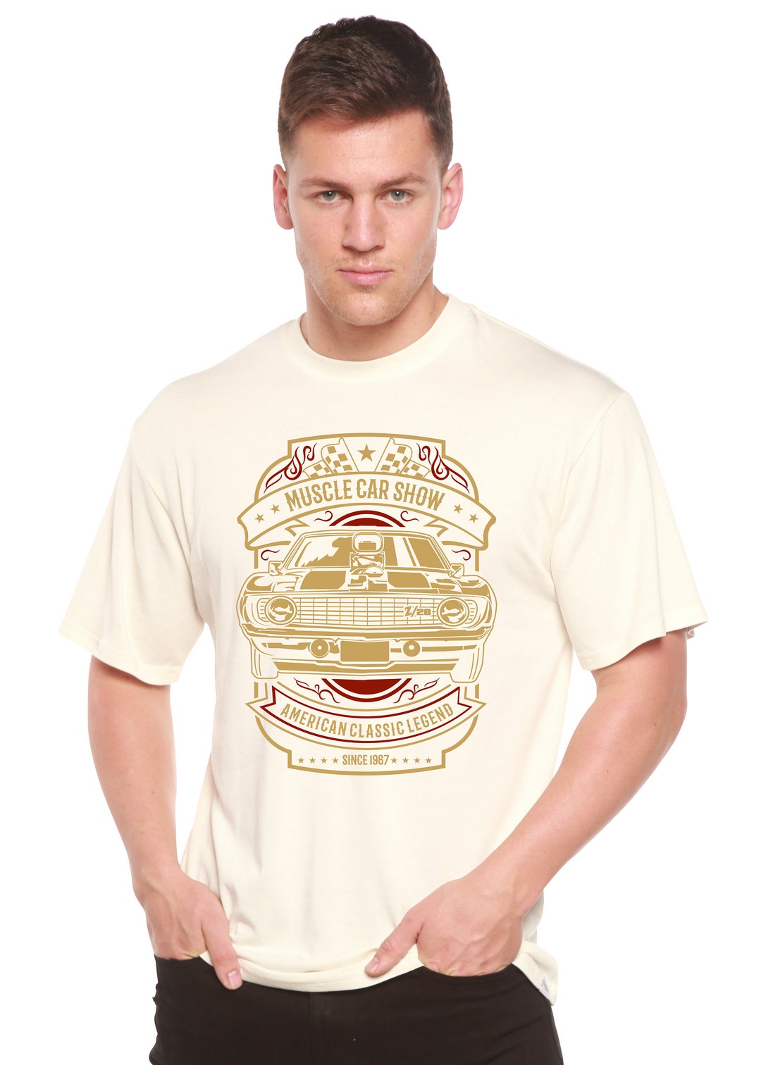 LumberJack Men's Bamboo Viscose/Organic Cotton Short Sleeve Graphic T-Shirt main image 1
