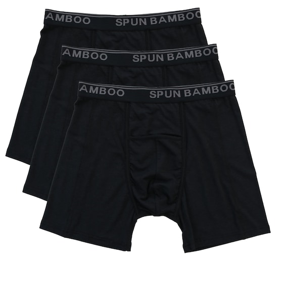 Bambus Boxershorts Herren 3er Pack - Weiche Unterwäsche Atmungsaktiv