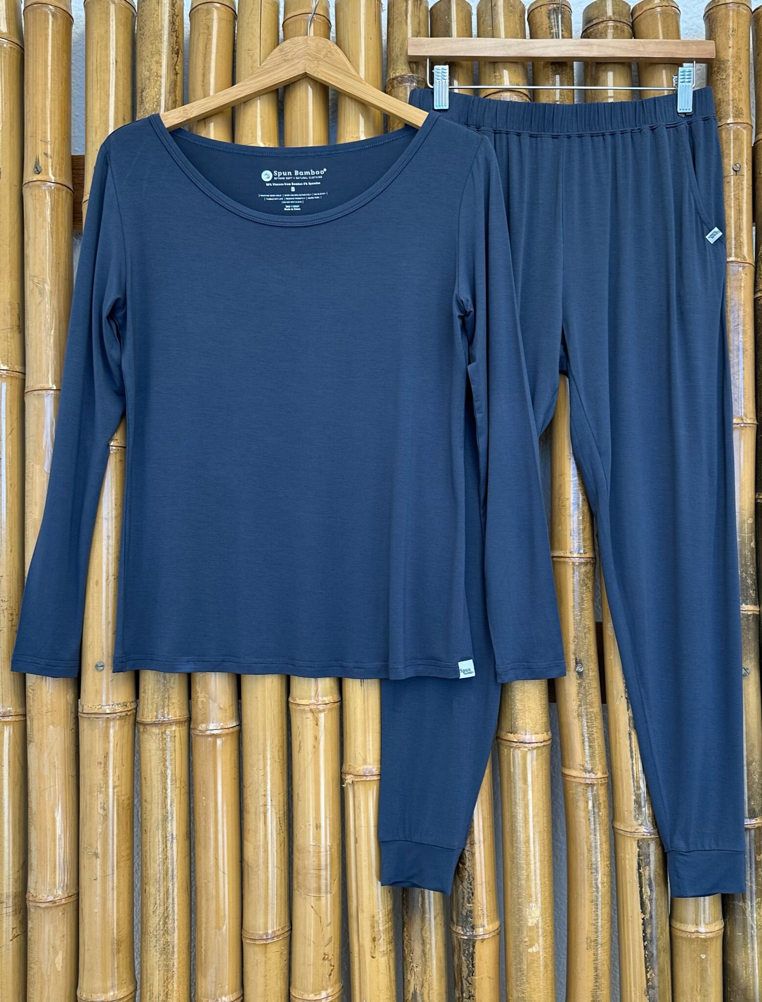 Mono b BAMBOO BLEND LOUNGE PANTS and TANK SET
