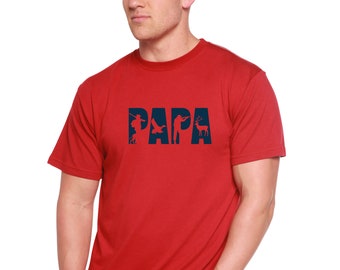 PAPA Men's Bamboo Viscose/Organic Cotton Short Sleeve Graphic T-Shirt