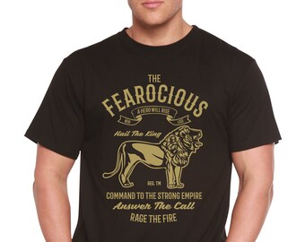The Fearocious Men's Bamboo Viscose/Organic Cotton Short Sleeve Graphic T-Shirt