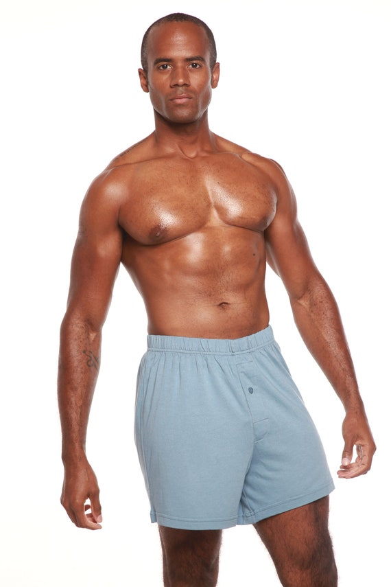 Men's Bamboo Viscose Organic Cotton Boxers Single Pack Bamboo