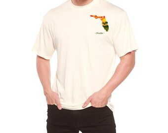 Florida Men's Bamboo Short Sleeve Graphic T-Shirt