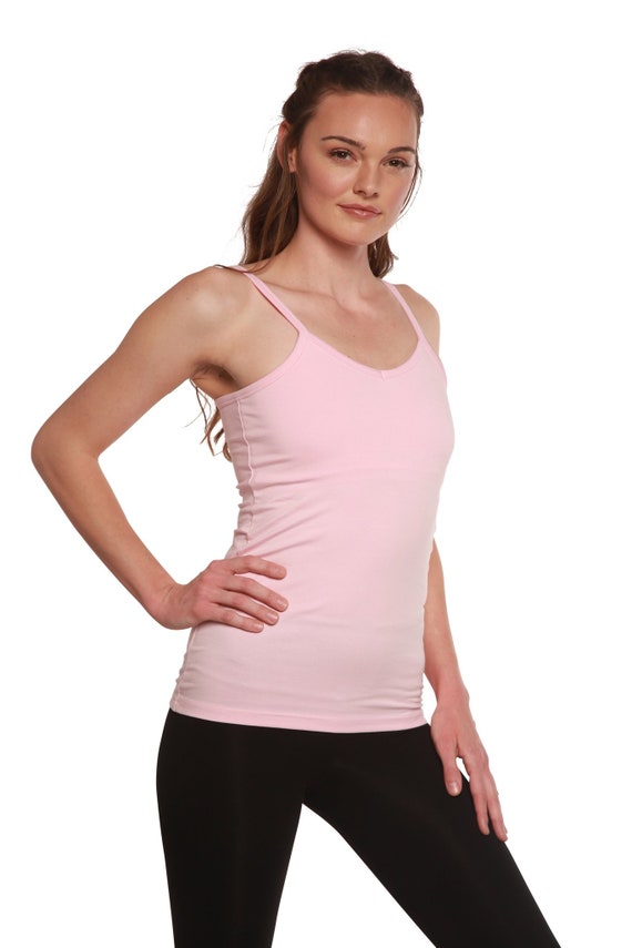 Women's Bamboo/cotton Camisole With Shelf Bra 