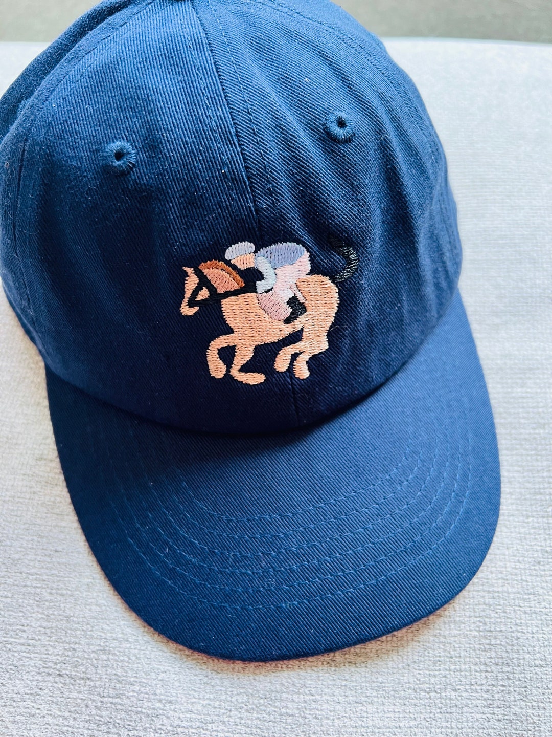 Boys Embroidered Pony Baseball Cap