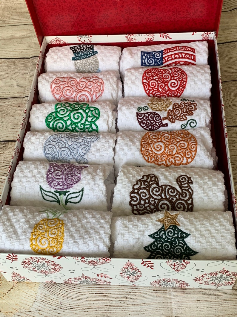 Year of Towels Dish Towels for Kitchen Seasonal Towels Etsy
