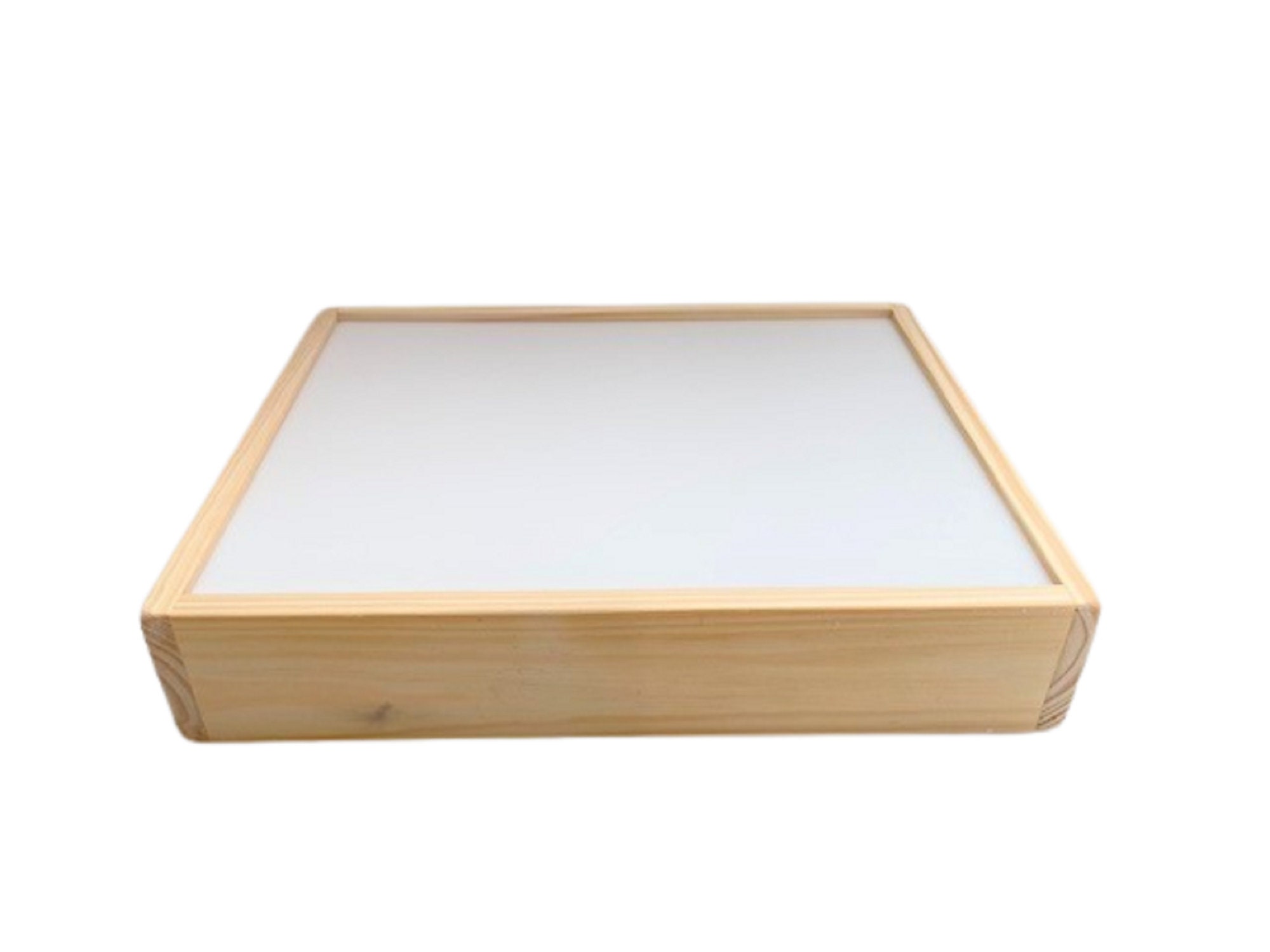 Caja de luz Montessori, Mesa de luz Montessori, caja de luz niños, Leds  RGBW, Blanco natural y 20 colores más, madera de pino macizo. -   Portugal