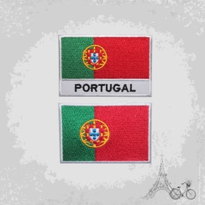 Portugal Nationalflagge bestickt Eisen auf Patch Nähen auf Abzeichen Applikation Land Nationalflagge