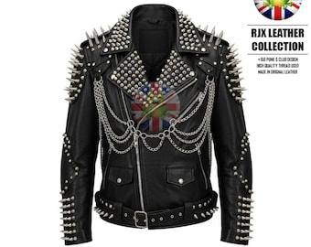 ジャケット・アウター opium darkwear punk studs riders jacket Opium Style Dark Waxed Metal–Effect Hooded Jacket – Techwear Official