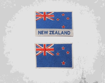 Nieuw-Zeeland nationale vlag geborduurd ijzer op patch naaien badge applique land nationale vlag