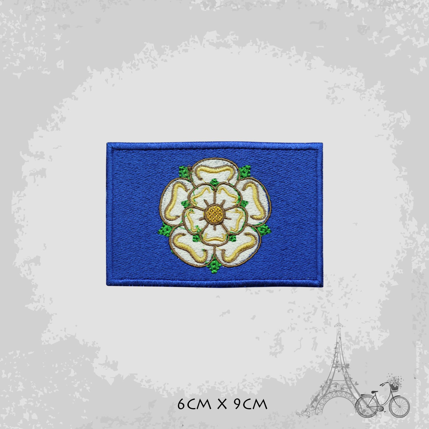 YORKSHIRE County Flag With Name Patch Iron On Sew On Patch Badge For C - Foto 8