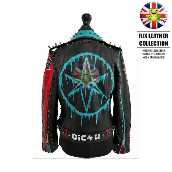 The Horizon Bring Me Black Stud Leather Jacket Sinner Jacket