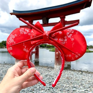 Red Cherry Blossom | Epcot World Showcase | Lunar New Year | Chinese New Year Mouse Ears