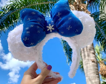 Sparkly Snowflake | Christmas Holiday Mouse Ears
