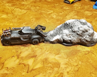 Gaslands 3D Smoke template  QTY 3