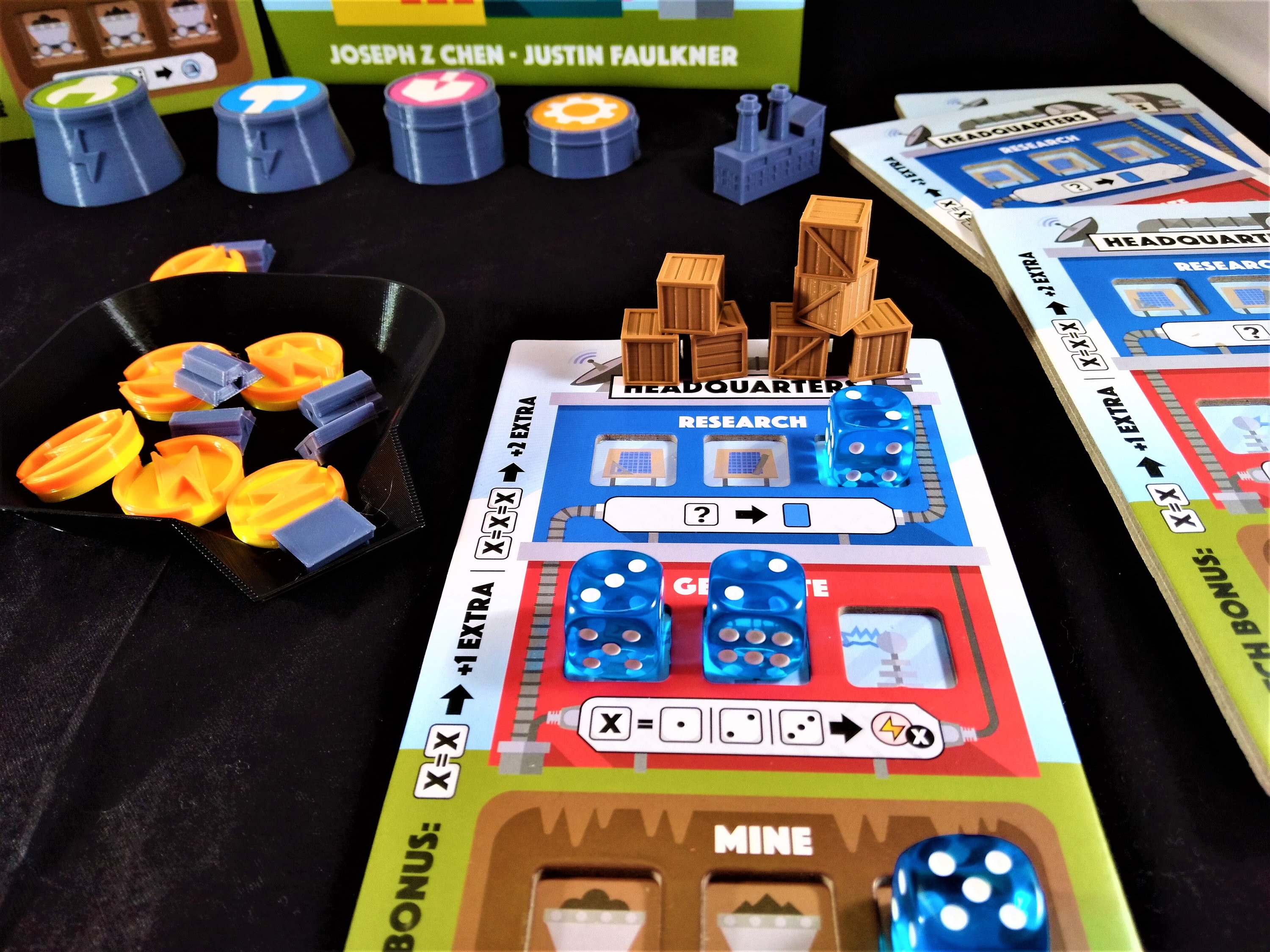 Fantastic Factories Board Game Upgrades Etsy