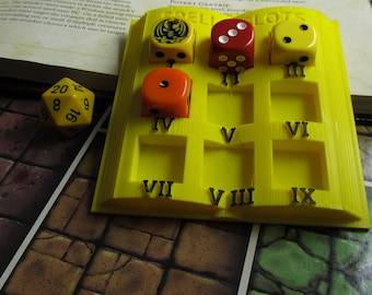 DND Spell Tracker Spell Slot Wizard Spell book Pathfinder