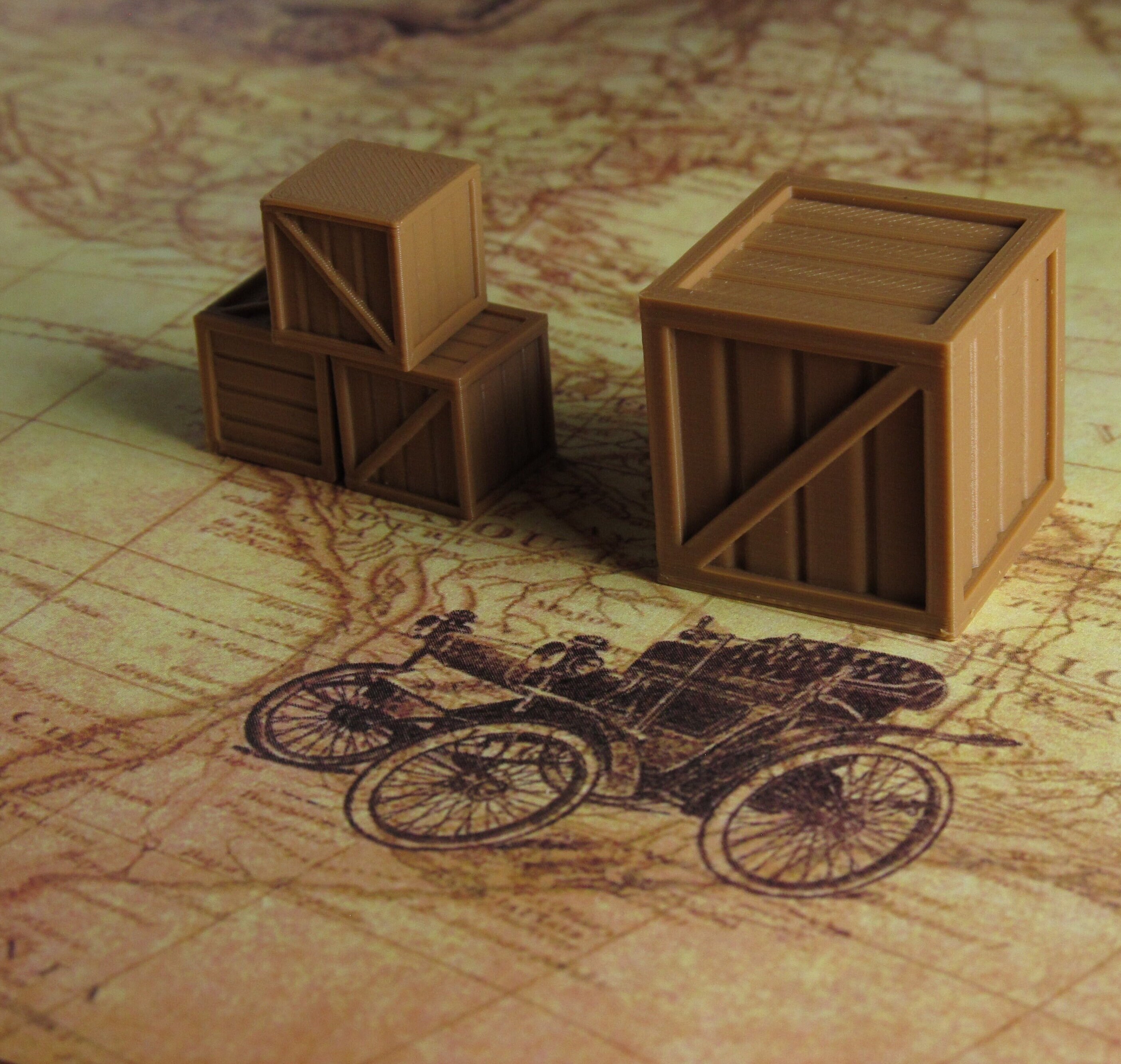 Wooden Crate Resource Token