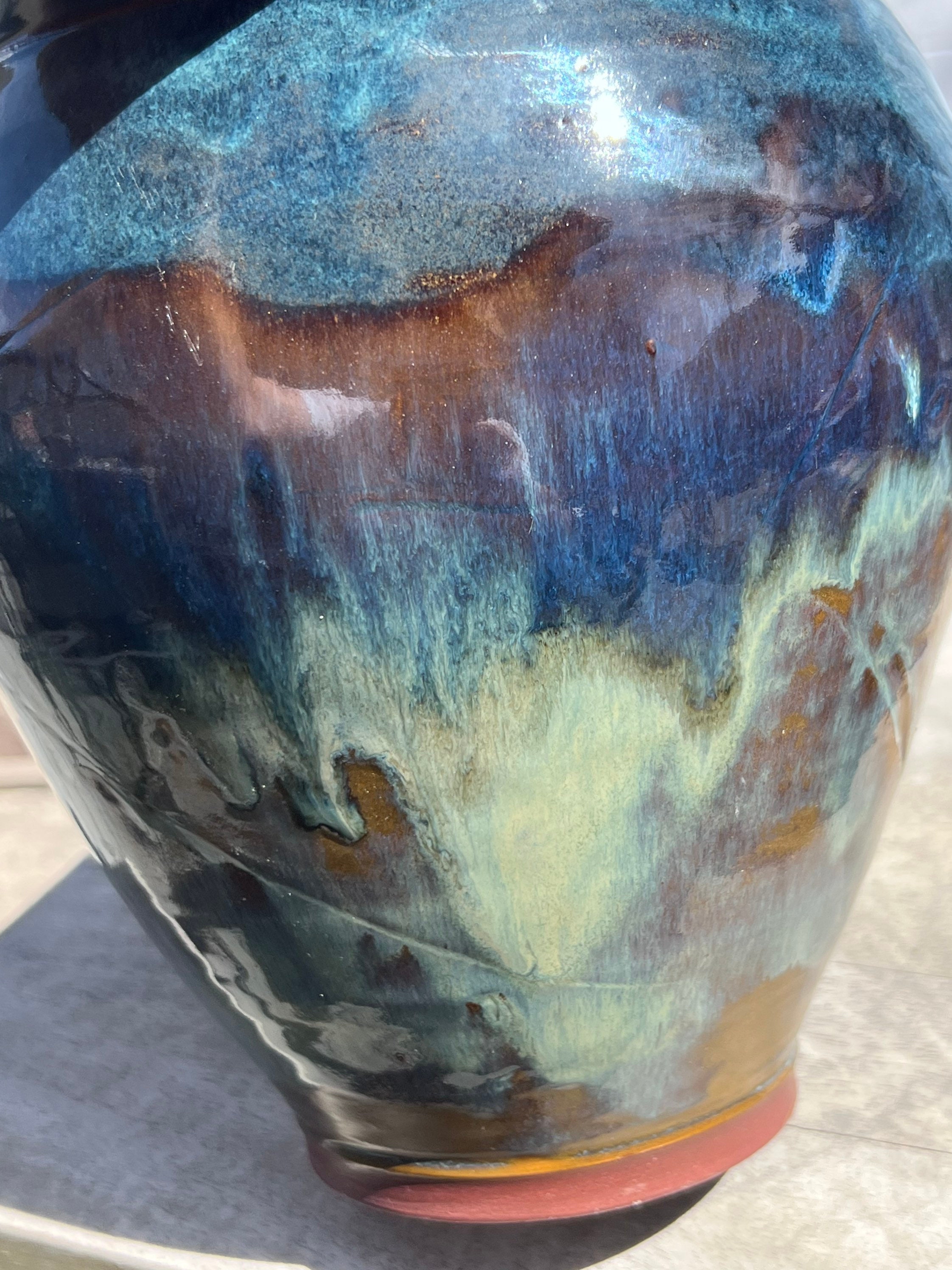 Jade Blue Vase - Etsy
