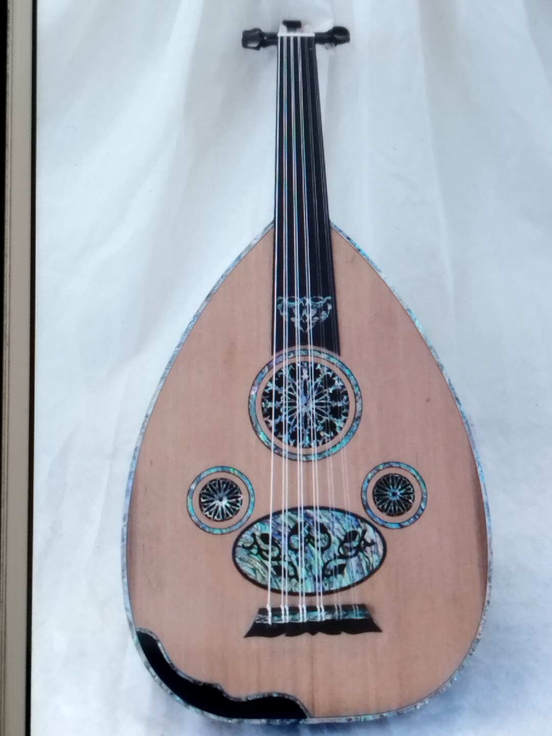 Handcrafted Root Mahogany Lute Turkish Oud Etsy