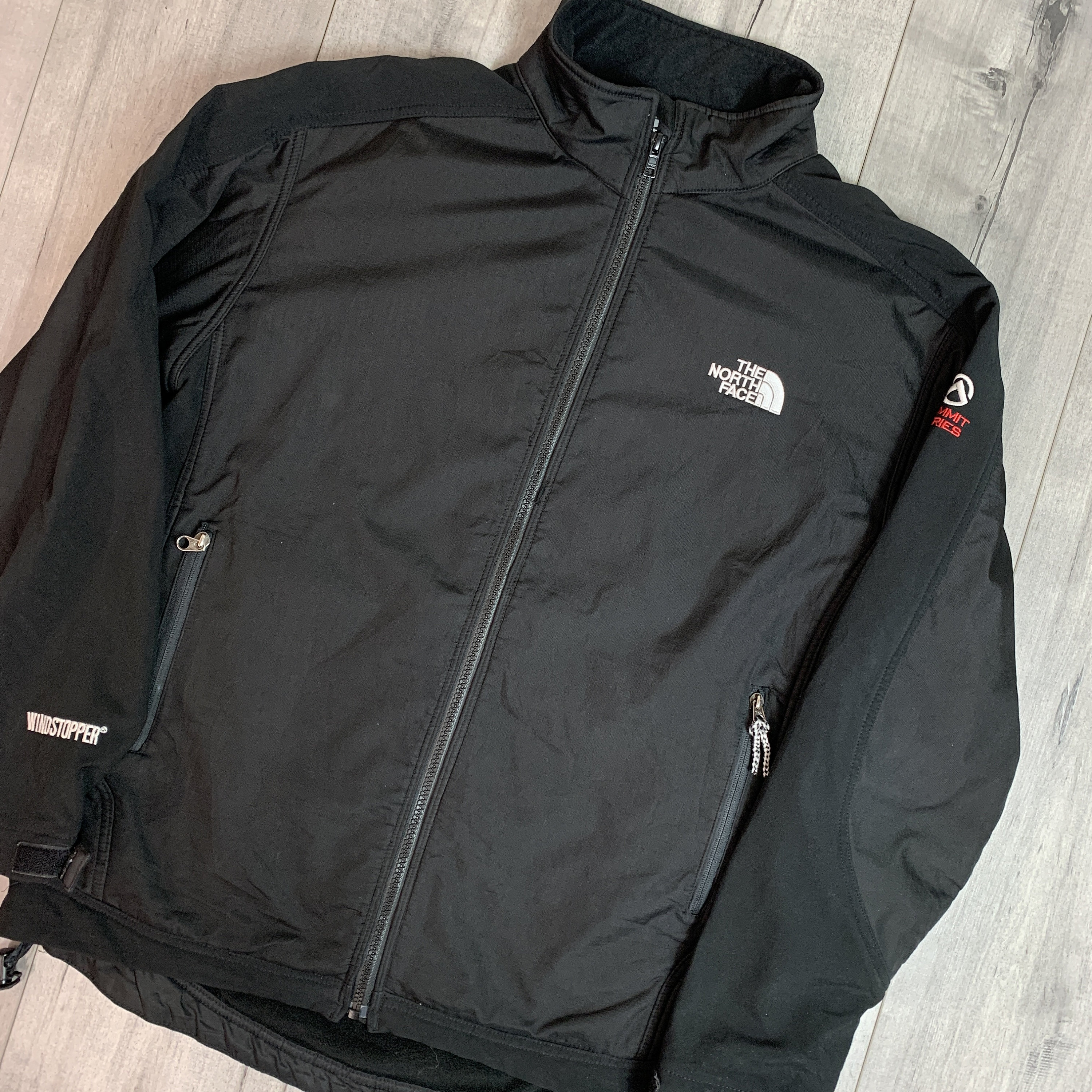 Vintage The North Face Summit Series Windstopper Jacket / Full ...