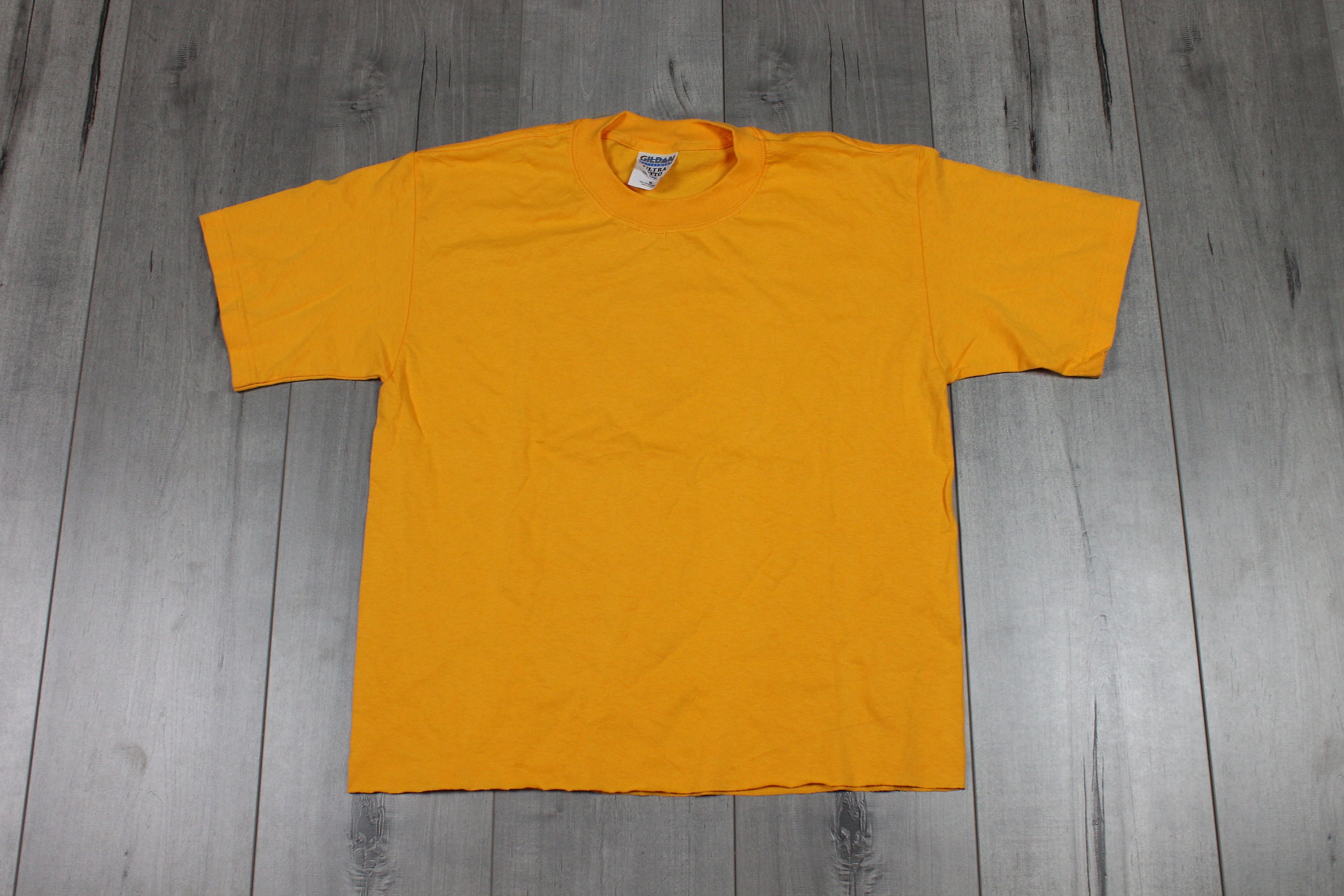 Vintage Blank Yellow T-shirt 