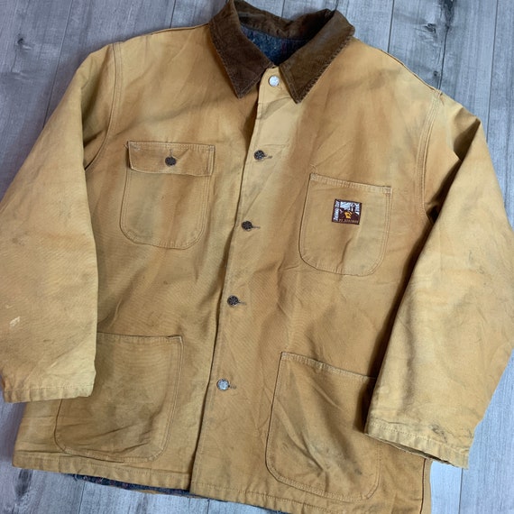 Vintage Steiner Chore Coat Button Down Jacket / Thermal - Etsy