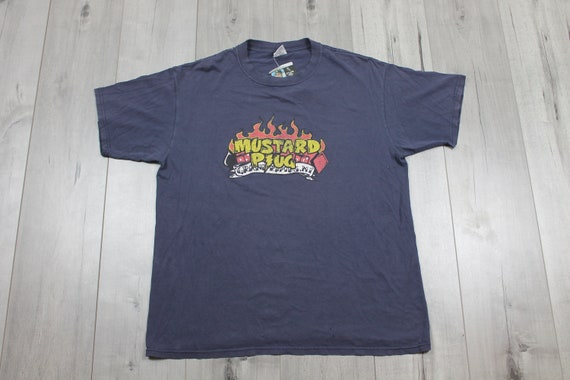 Vintage 90s Mustard Plug Band T-shirt 