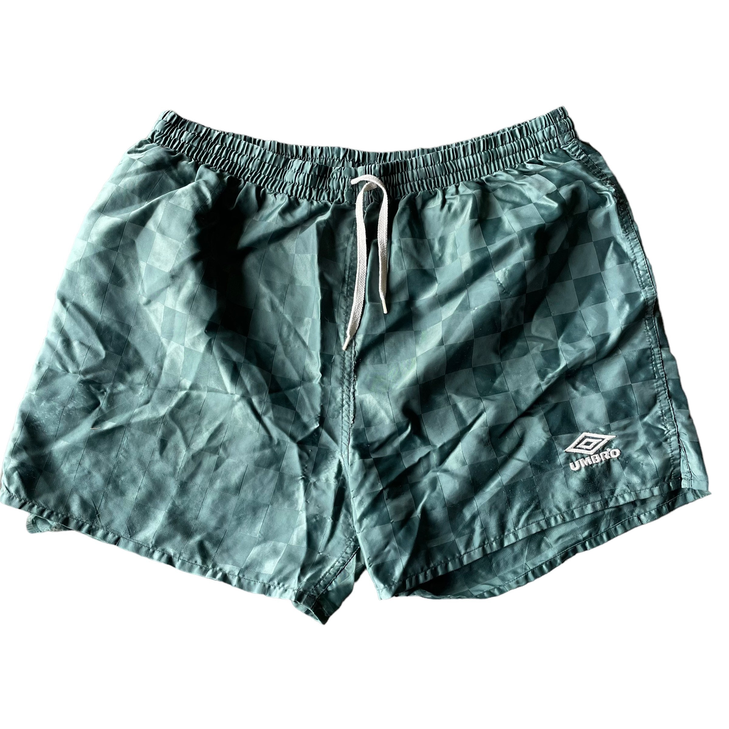 Green umbro best sale shorts