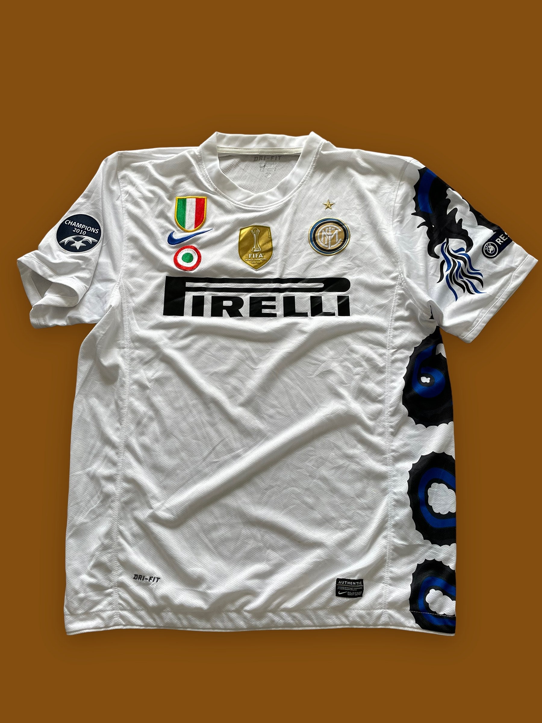 Retro Inter Milan Away Jersey 2010/11 By Nike