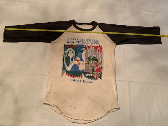 Vintage Elvis Costello Concert T Shirt - Etsy