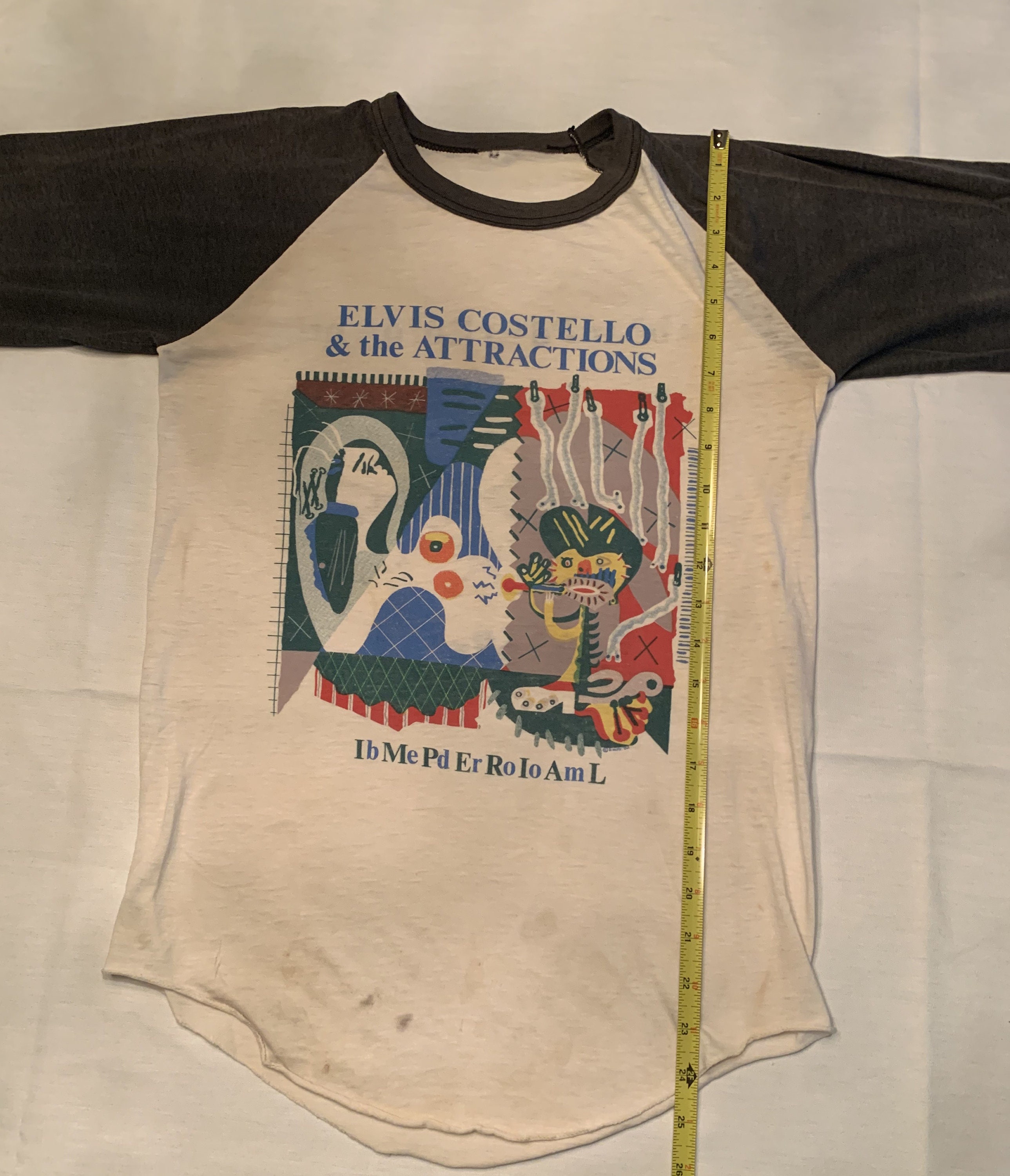 Vintage Elvis Costello Concert T Shirt - Etsy