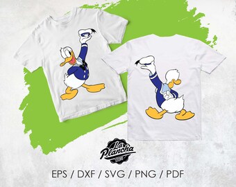 Donald Duck Front & Back / Digital File