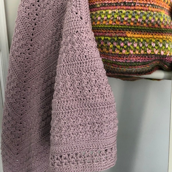 Crochet Pattern:  Nana Ruth’s Memory Blanket